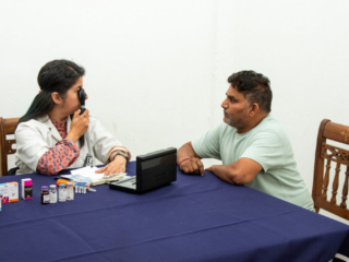 2026-free-medical-camp-bakhshish-international-charitable-society-nussi-jalandhar-08 Doctors screening patients for cataract surgery at Bakhshish International Charitable Society free camp